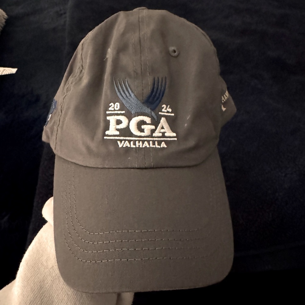 🩶2024 PGA Golf Championship Valhalla Basil Hayden Jockey silks Hat Strap Back